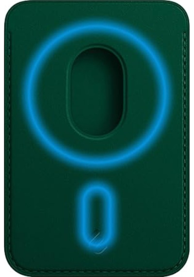 Nettech Nt-cw01 Telefon Mıknatıslı Deri Kartlık Cüzdan - Yeşil
