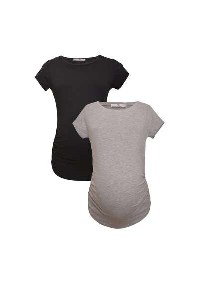 Luvmabelly Myra2017 2009 Hamile Tshirt Seti-çok Renkli