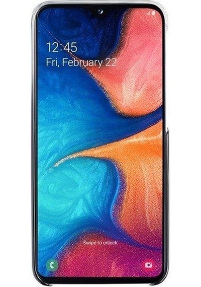 Galaxy A30 İle Uyumlu Siyah Koruyucu Kılıf Ef-aa305cbegww