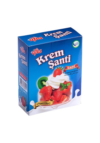Afia Krem Şanti Sade 4 x 75 G