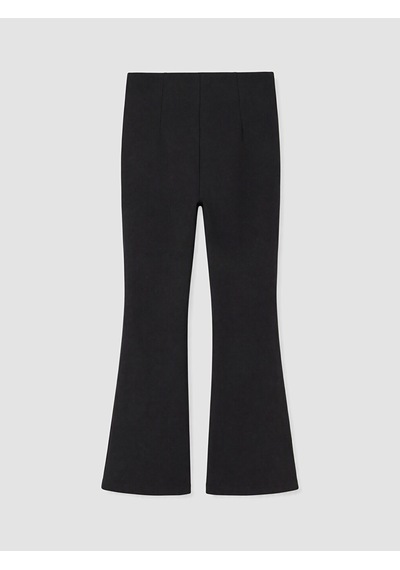 Lcw Comfort Siyah Beli Lastikli İspanyol Paça Kadın Pantolon