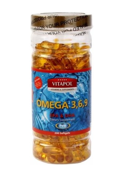 Vitapol Omega 3-6-9 Balık Yağı 3X200 Softgel