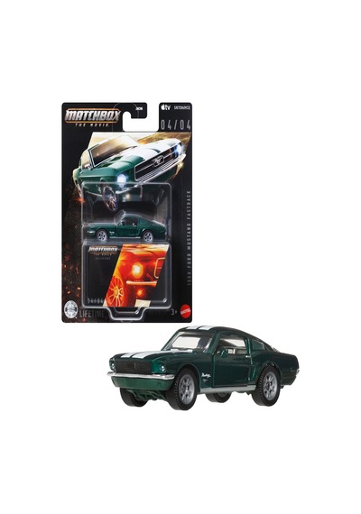 Matchbox Proje Konvoyu Toplayıcısı 1968 Ford Mustang Fast Back Jn Çok Renkli