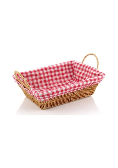 Mien-9t12 Rattan Dikdörtgen Ekmeklik Kahverengi