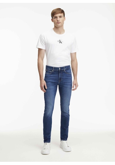 Calvin Klein Calvin Jeans Normal Bel Normal Erkek Denim Pantolon-7700 Renksiz