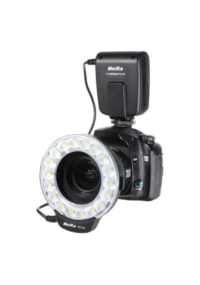 Meike FC110 Nikon Uyumlu LED Macro Ring Flaş