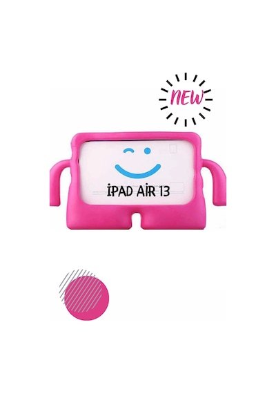 Apple Uyumlu iPad Air 13 2024 M2 Redclick Çocuklar İçin İbuy Standlı Tablet Kılıf Kapaklı Kılıf