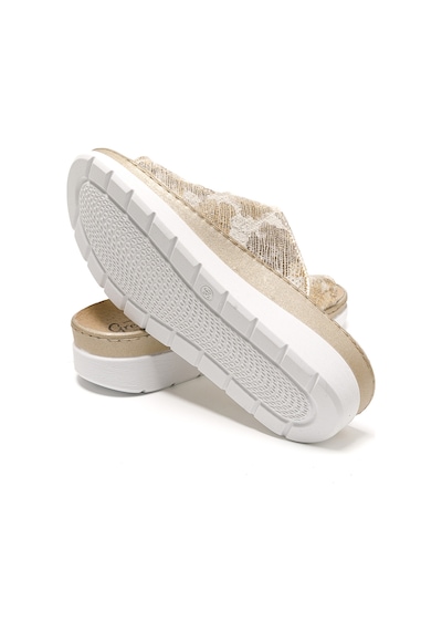 Sandalet Kadın 5619 Green Life Stretch Women's Footwear Gold/beige Gold/beige Altın - Bej