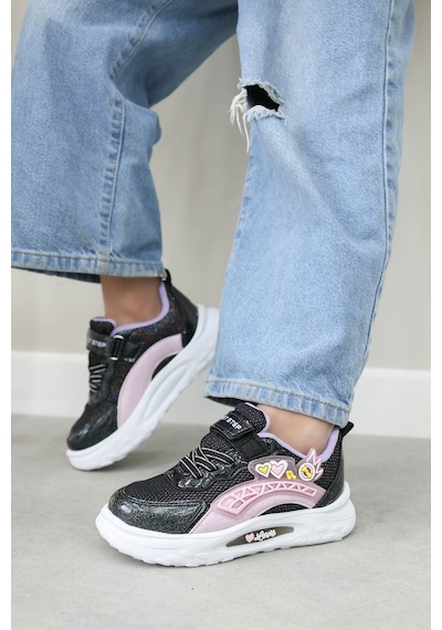 Unisex Çocuk Sneaker Ayakkabı 461xca327 Siyah