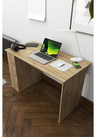 Ergonomik Çalışma Masası, Kitaplık Ve Kapaklı Depolama Alanı İle Modern Tasarım Atlantik Çam Atlantik Çam Ergonomik Çalışma Masası, Kitaplık Ve Kapaklı Depolama Alanı İle Modern Tasarım Atlantik Çam Atlantik Çam