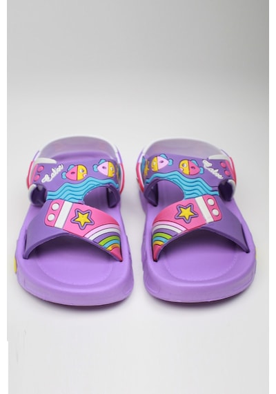 Günlük Unisex Çocuk Sandalet Esnek Kaymaz Taban Yazlık Ev Okul Kreş Ayakkabı Ps940-ps955 Düz- Lila Günlük Unisex Çocuk Sandalet Esnek Kaymaz Taban Yazlık Ev Okul Kreş Ayakkabı Ps940-ps955 Düz- Lila