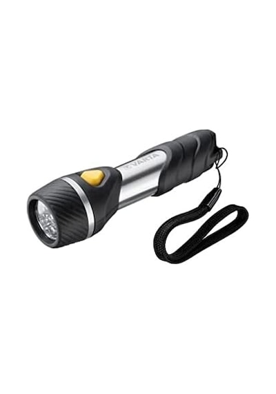 Varta Day Light Multi Led F10 Taschenlampe Mit 5 Leds İnkl. 1xaa Longlife Power Batterie, İdeal Für Haushalt, Camping, Angeln, Garage, Notfall, Stromausfall, Outdoor