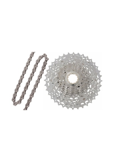 Shimano Xt Cs-hg771 11/34+cn-hg95 10'lu Kaset Zincir Seti Siyah