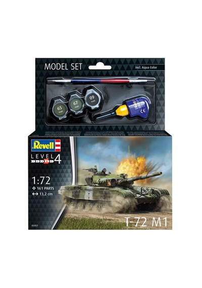 Revell Model Set Askeri T-72 M1 63357