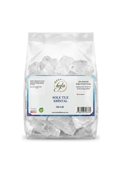 Şifa Bahçesi Kristal Sole Tuzu 500 Gr