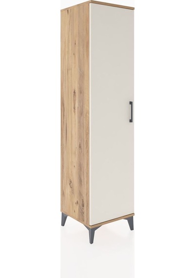 Hyperion Dolap 4 Raflı Tek Kapaklı 44x44x182 Çam-aytaşı Çam