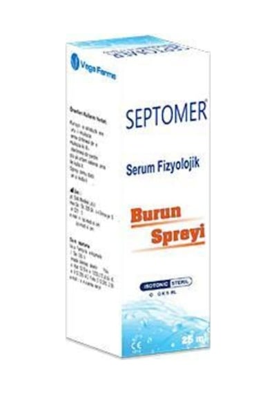 Septomer Serum Fizyolojik Damla %0.9 25ml Şişe