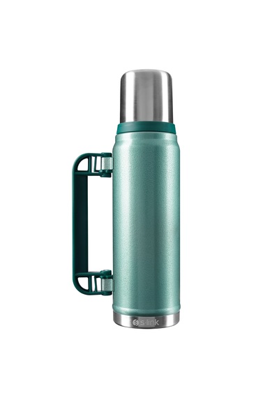Çelik Termos 750ml Iç 304 Plastik Kulp Ve Portatif Paslanmaz