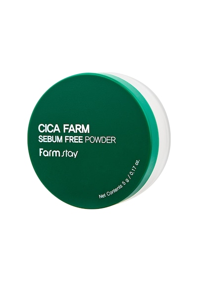 Farmstay Cıca Farm Sebum Free Powder 5g - Yağ Dengeleyici Centella Özlü Pudra