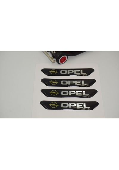 Opel Logo Kapı Kenarı Koruma Metalize Damla Desen 3M Band