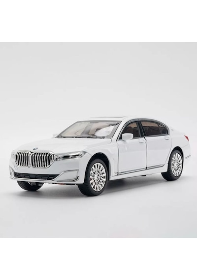 Scowetto Bmw 760li Araba Bmw 7 Serisi Araba 1:24 Diecast Metal Model Araba Koleksiyon Araba Sesli Işıklı