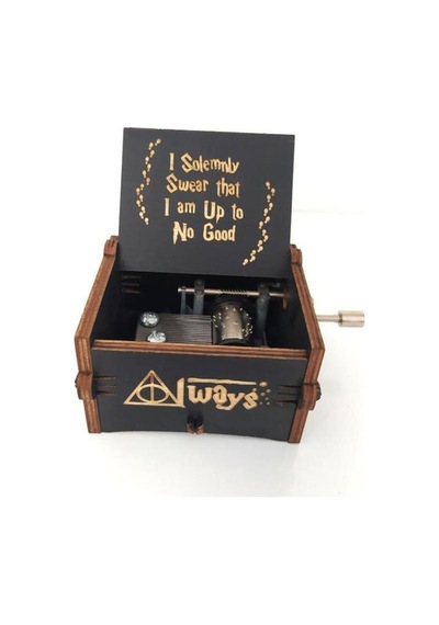 Harry Potter Always Lazer Işlemeli Çevirmeli Mini Müzik Kutusu