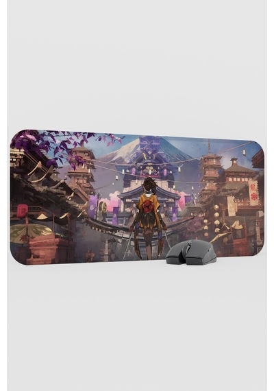 Chiori Genshin Impact Anime Gacha V3 - 70x30 Xl Gaming Mouse Pad Fare Altlığı