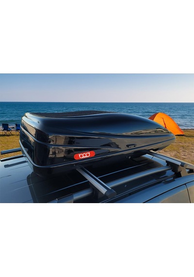 Bod Port Bagaj 390 Litre Parlak Siyah Tabut Bagaj Piano Black