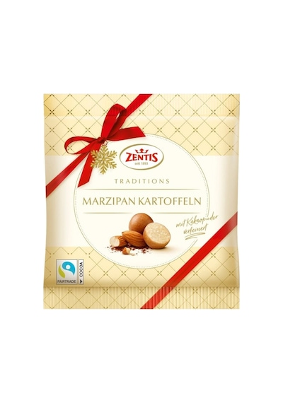 Tradıtıons Marzıpan Kartoffeln Topları Bademli 100 Gr 12'li