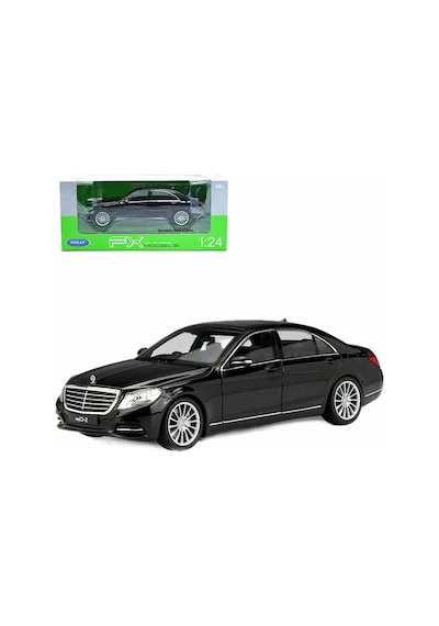 Welly Mercedes S-class 1 24 Siyah Model Araba