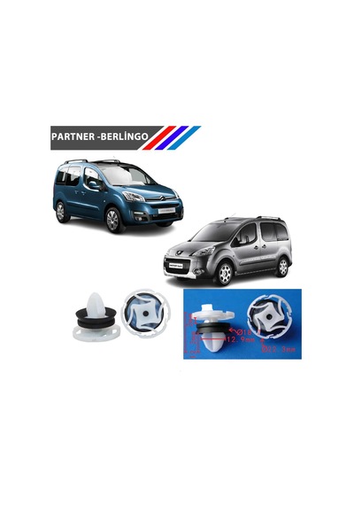 Nvr Partner - Berlingo Döşeme Klipsi 7703077476 - 9345zn