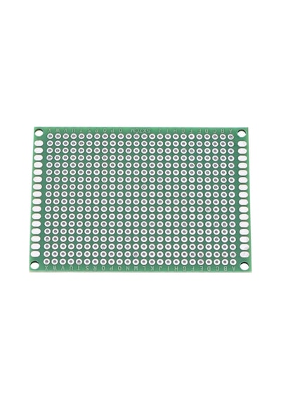 Koodmax 10 Adet 5x7cm Proto Pcb Delikli Pertinaks Prototip Deney Kartı Delikli Plaket Pertenaks