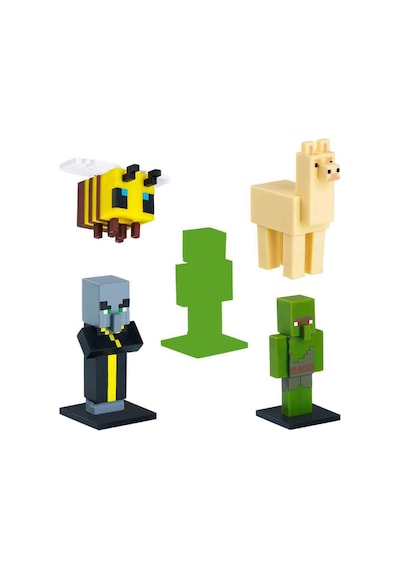 Minecraft 3d Toppeez 5 Pack Blister Set 4