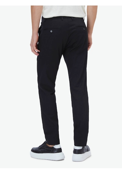 Kip Siyah Dokuma Regular Fit Casual Pamuk Karışımlı Pantolon Siyah Kip Siyah Dokuma Regular Fit Casual Pamuk Karışımlı Pantolon Siyah