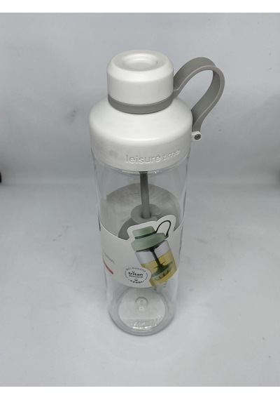 Shotay Tea Cup Süzgeçli Tritan Matara Beyaz 680 Ml St- 6637