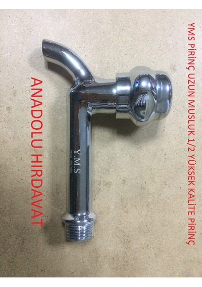 Yms Pirinç Uzun Musluk Lavabo Musluğu 350 Gr Komple Pirinç