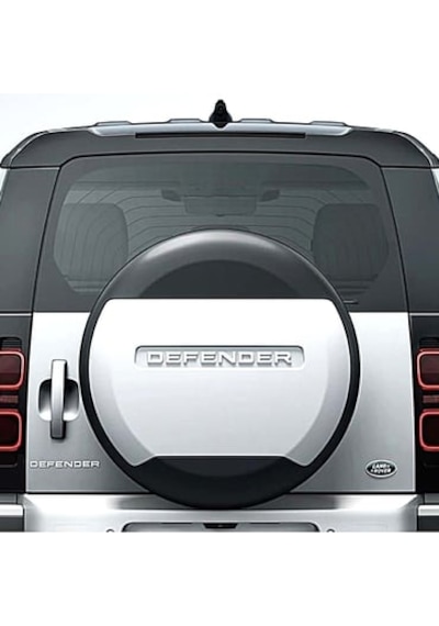 Ranger Yeni Defender Stepne Kılıfı Gri Defender Yazılı