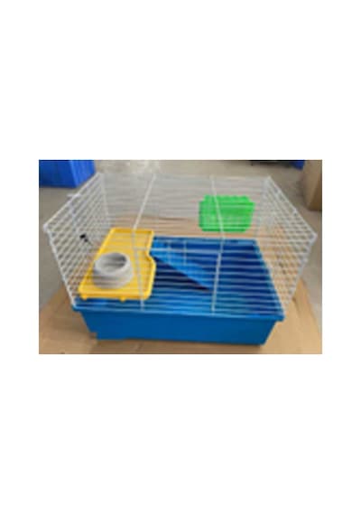 Eurogold Tavşan Kafes Yatak,mama Kabı Set 71x46x47