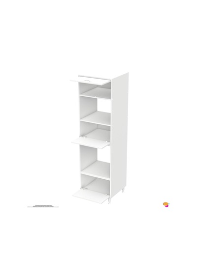Modilayn Ayaz 60x217x56 Cm Boyutunda Ankastre 3 Kapaklı Mini/midi Mikrodalga Fırın Dolabı Beyaz Modilayn Ayaz 60x217x56 Cm Boyutunda Ankastre 3 Kapaklı Mini/midi Mikrodalga Fırın Dolabı Beyaz