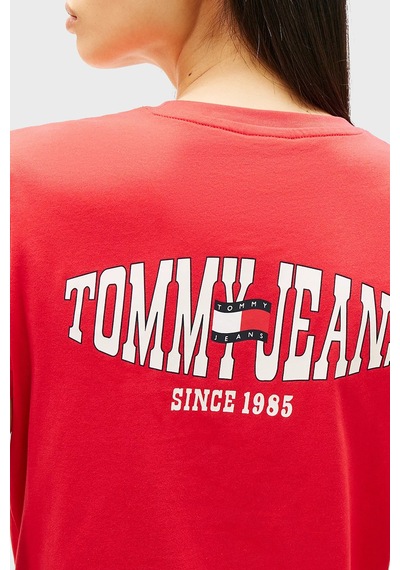 Tommy Jeans Pamuklu Sırt Baskılı Regular Fit Bisiklet Yaka T Shirt Bayan T Shirt Dw0dw22274 Xk3 Kırmızı Kirmizi Tommy Jeans Pamuklu Sırt Baskılı Regular Fit Bisiklet Yaka T Shirt Bayan T Shirt Dw0dw22274 Xk3 Kırmızı Kirmizi