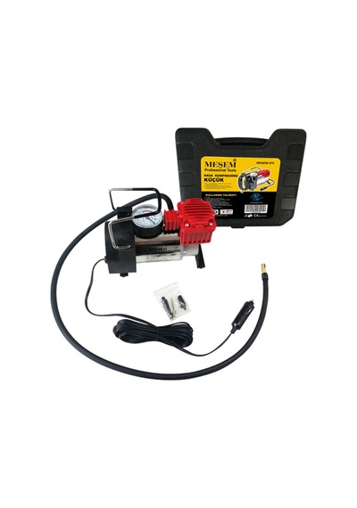 Meşem-575 12 Volt Çakmaklık Girişli Araç Kompresörü Lastik Şişirm N11.5361