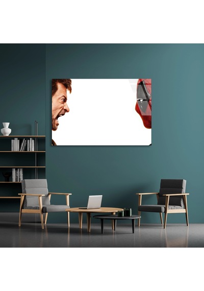 Deadpool Cam Tablo 125x80 Cm Deg1366