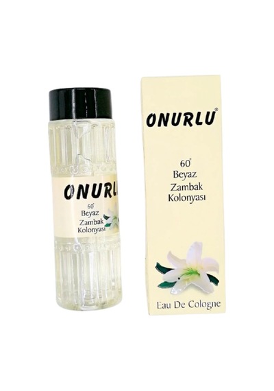 Onurlu 60 Derece Beyaz Zambak Kolonyası Pet Şişe 400 ML