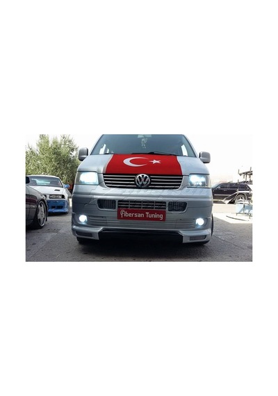 Vw Transporter T5 Ön Tampon Eki-----Fibersan Tuning N11.1490