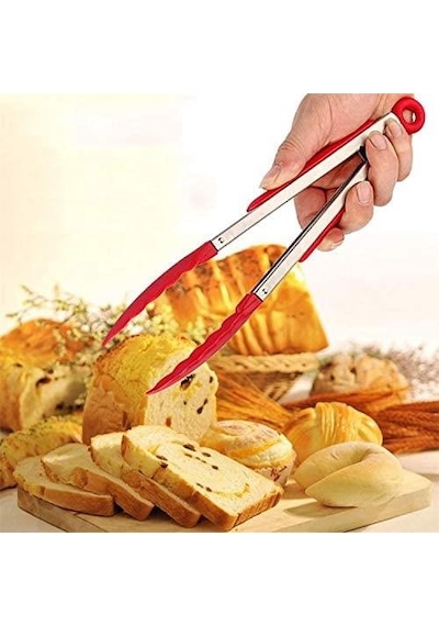 Geseus Smart Chef Kilitli Silikon Servis Maşa Çok Renkli