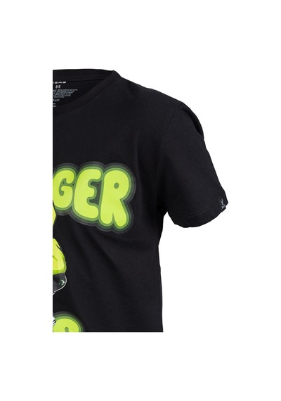 2as Aja Çocuk Baskılı T-shirt 214 Siyah