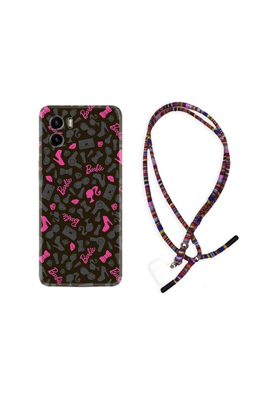 Vivo Y15S Kılıf Rasta Boyun Askılı Barbie And Shoes 1413