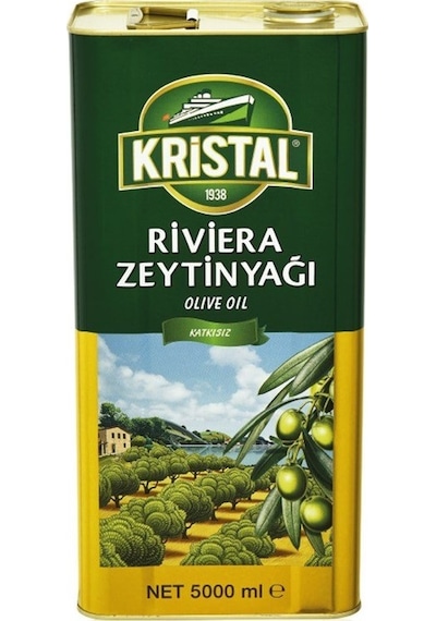 Kristal Zeytinyağı 10lt Riviera Teneke 2pk 5lt