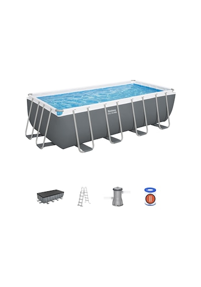 Bestway 56670 Steel Pro Max Prefabrik Yer Üstü Havuz Seti 4,88 M X 2,44 M X 1,22 M