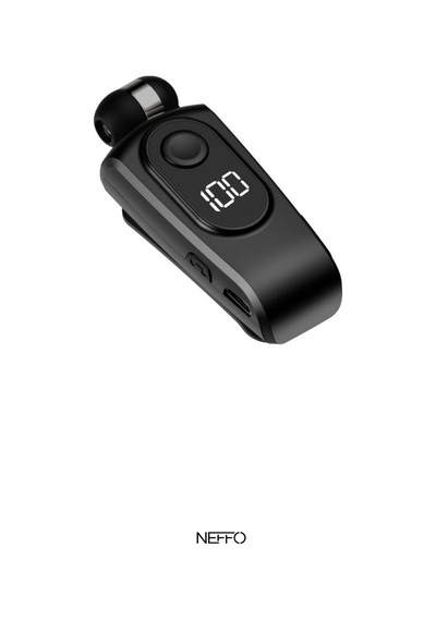 Makaralı Kulaklık Bluetooth 5.4 18 Saat Konuşma Dijital Ekran Titreşimli Yüksek Kalite Ses